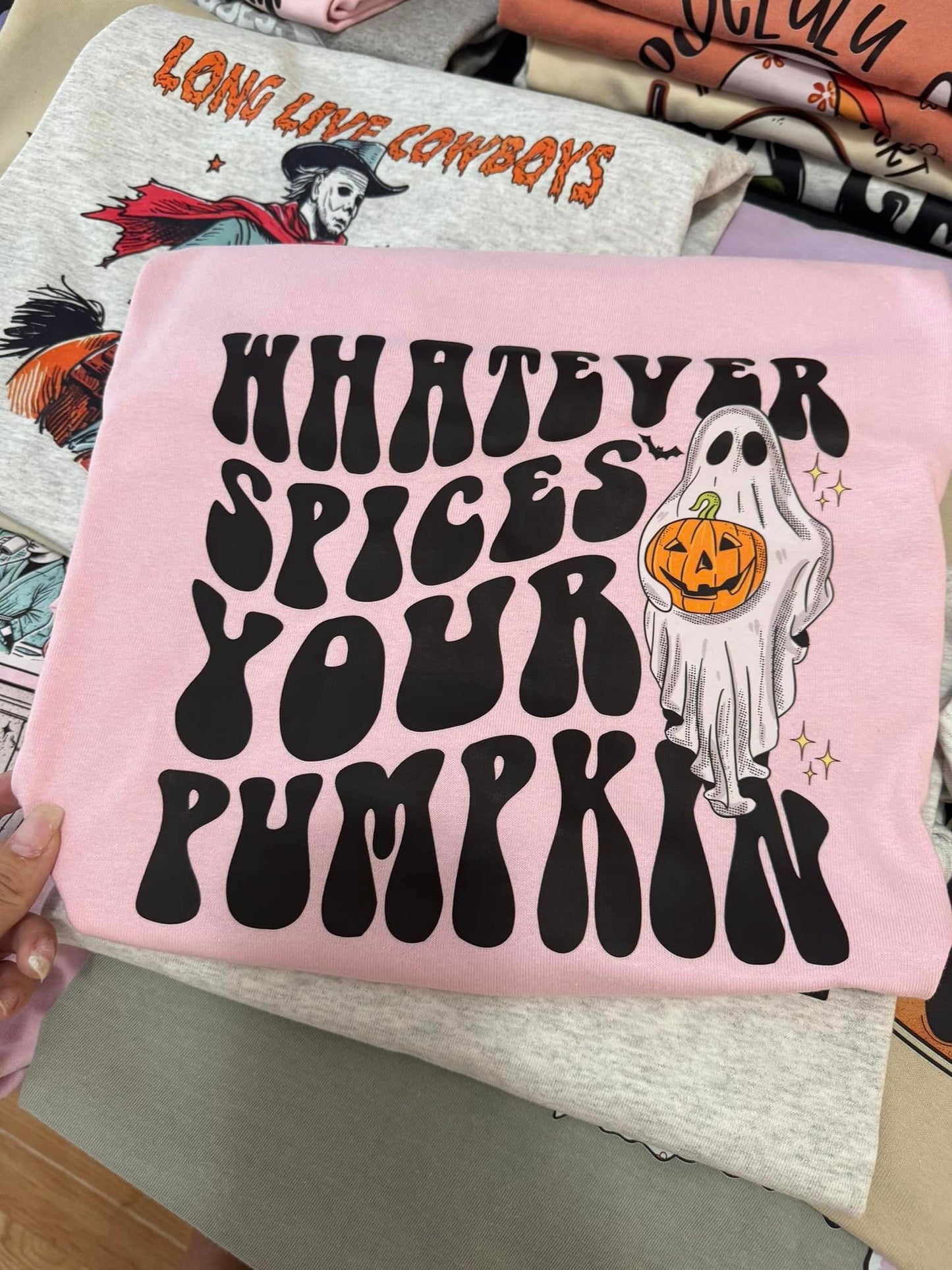 WHATEVER SPICES YOUR PUMPKIN T-SHIRT