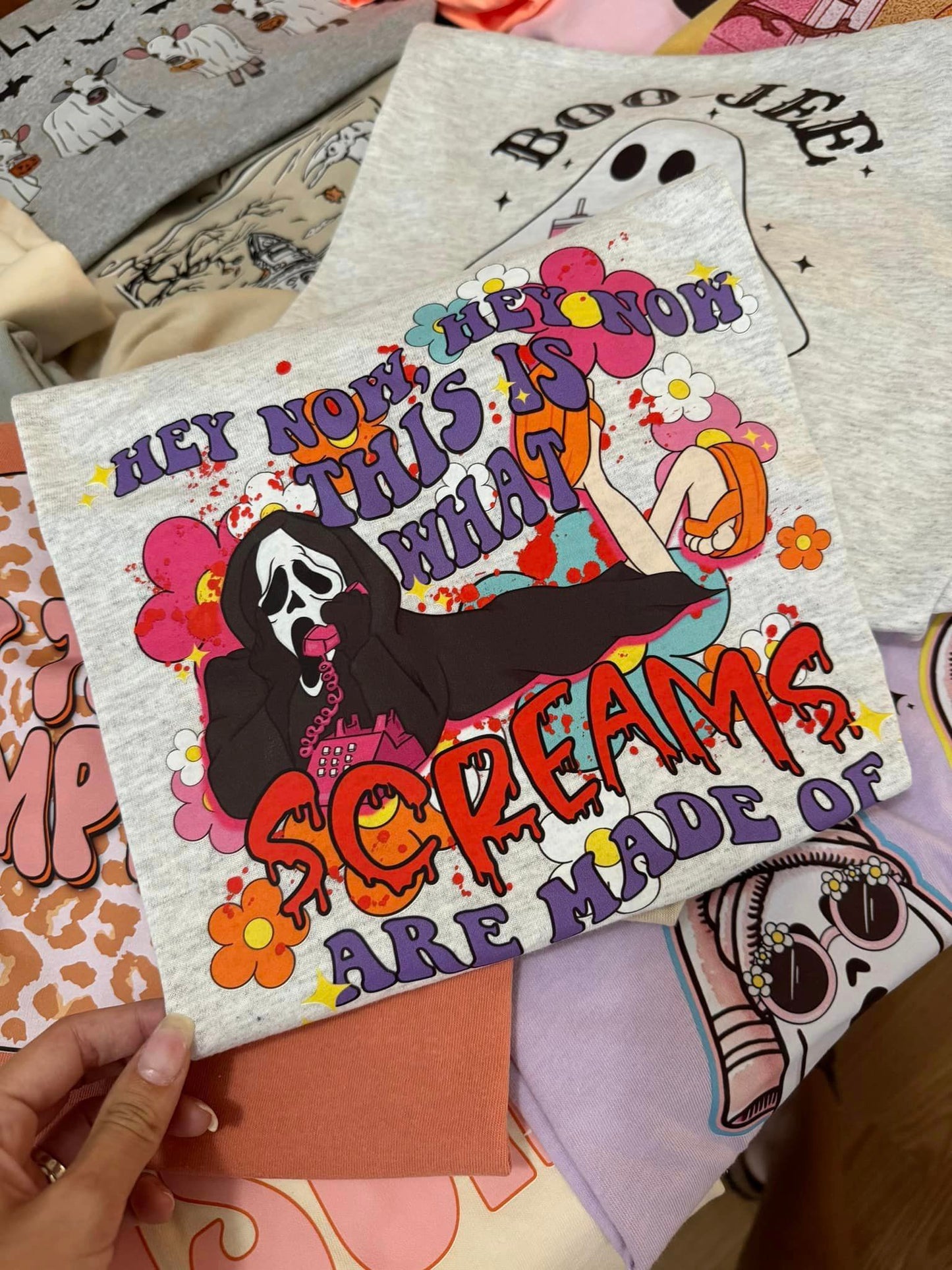 WHAT SCREAMS ARE MADE OF T-SHIRT