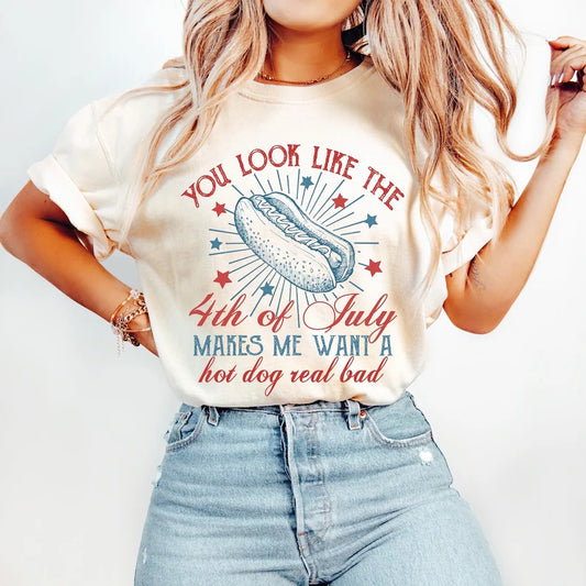 You look like the 4th of July - Tshirt